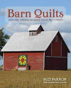 Cover of 'Barn Quilts and the American Quilt Trail Movement' by Suzi Parron and Donna Sue Groves 